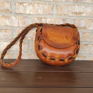 Vintage leather purse